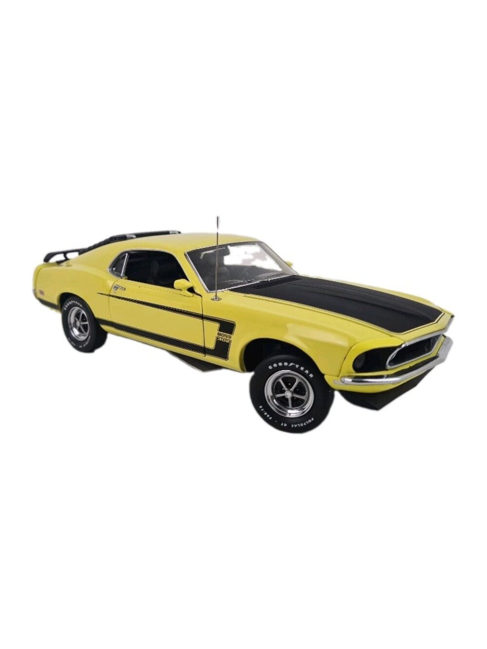 Franklin Mint Precision 1969 Ford Boss 302 Mustang 1:24 DieCast B11WH08